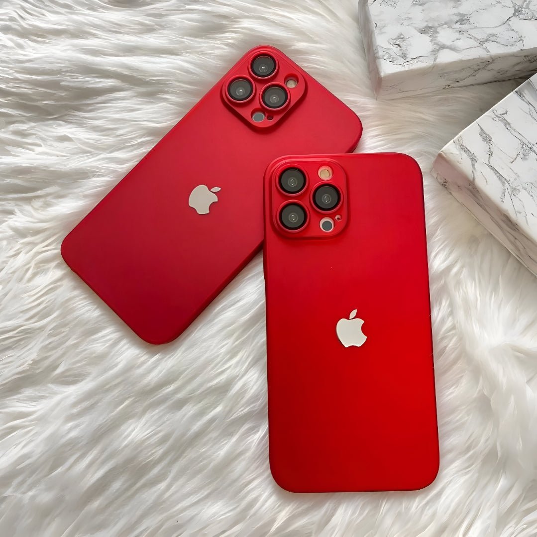 Crimson Beauty Cover – Bold red. Matte elegance. - Urban Flicks