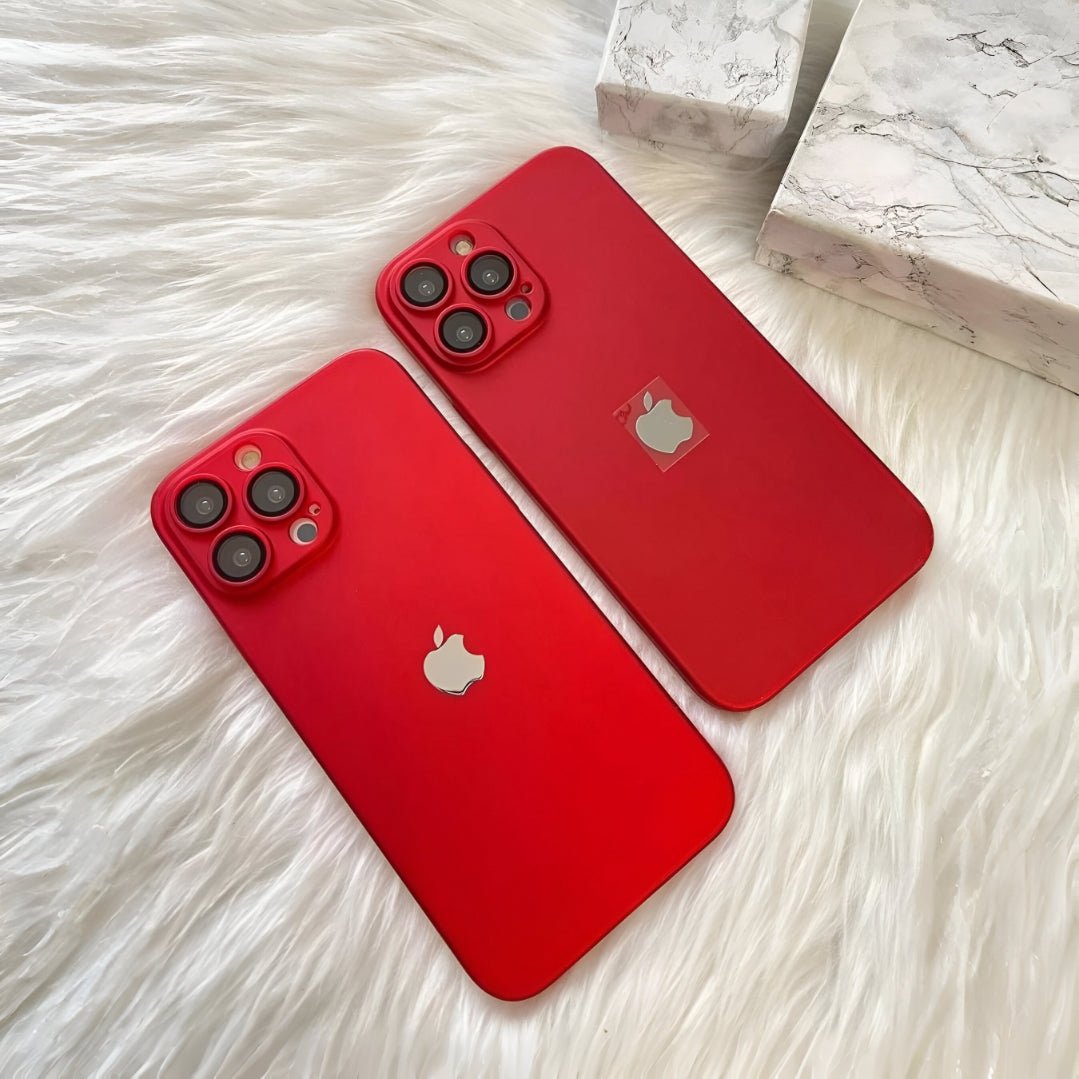 Crimson Beauty Cover – Bold red. Matte elegance. - Urban Flicks