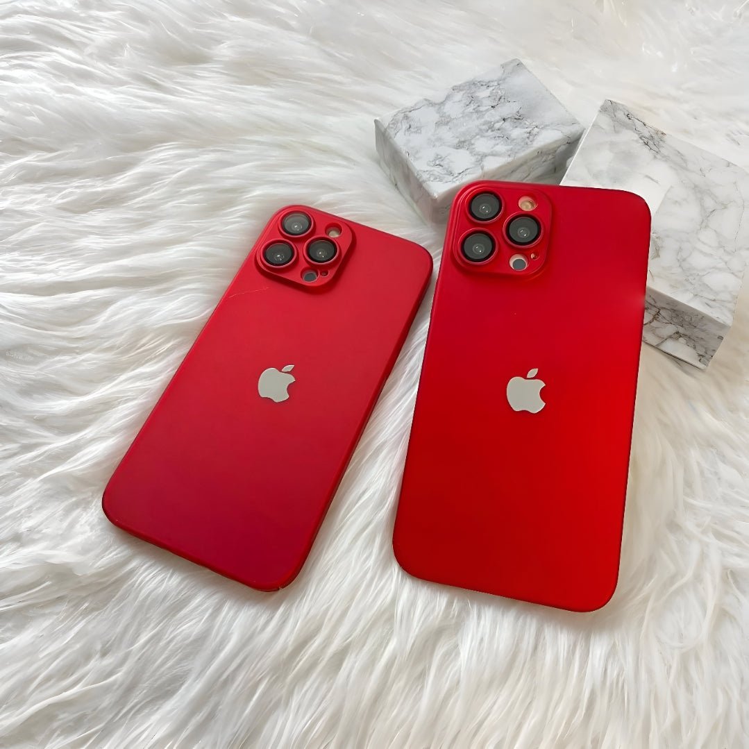 Crimson Beauty Cover – Bold red. Matte elegance. - Urban Flicks