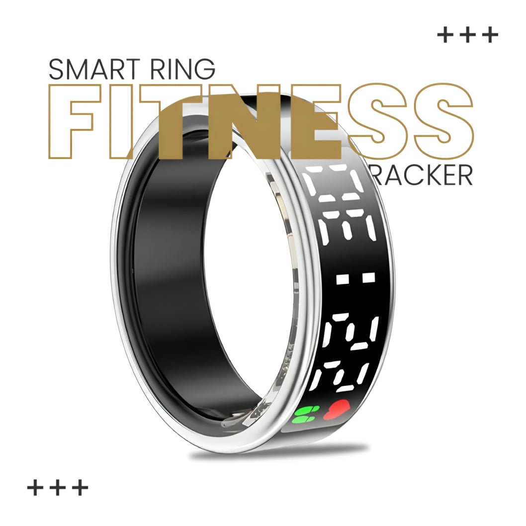 Smart Ring Fitness Tracker Wellness Monitor Device - Urban Flicks