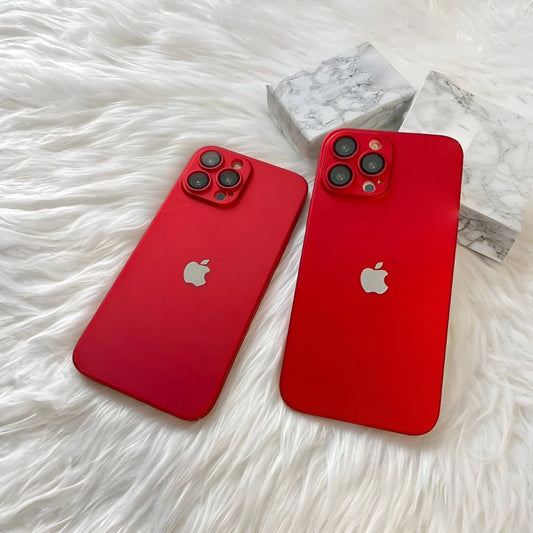 Crimson Beauty Cover – Bold red. Matte elegance. - Urban Flicks